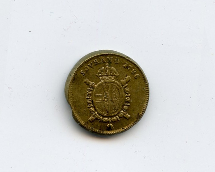 MILANO, Giuseppe II (1780-1790) Peso "Sovrano 1786" (Sovrana 1786-1790)
